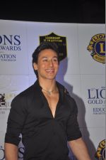 Tiger Shroff at the 21st Lions Gold Awards 2015 in Mumbai on 6th Jan 2015